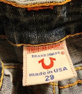 True Religion Blue Jeans
